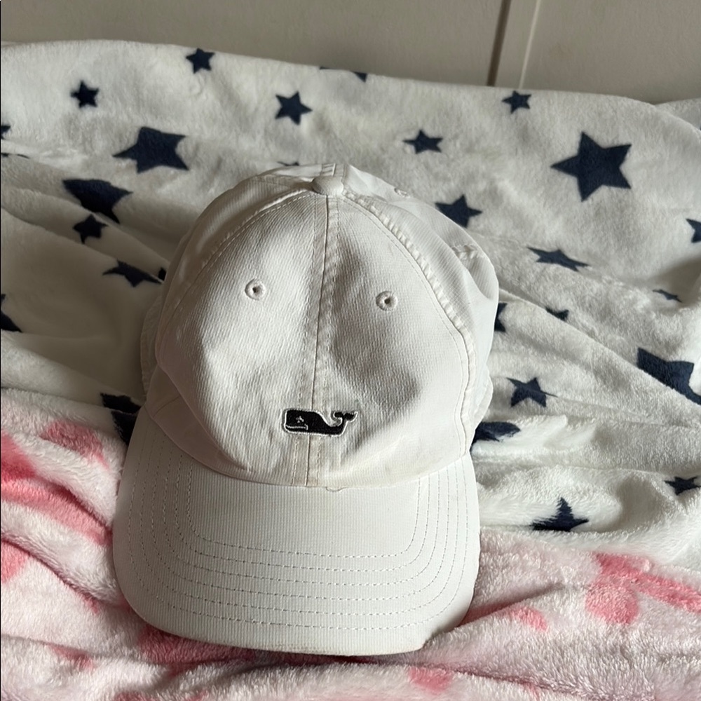 Vineyard Vines White Baseball Cap